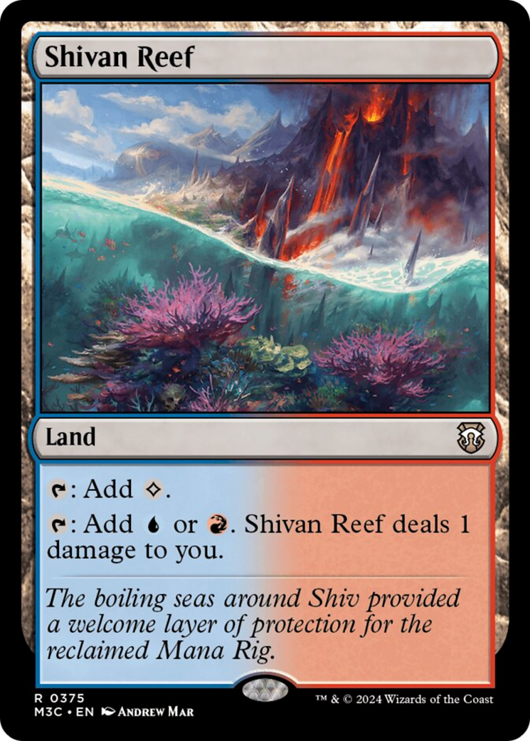 Shivan Reef [Modern Horizons 3 Commander] | Yard's Games Ltd