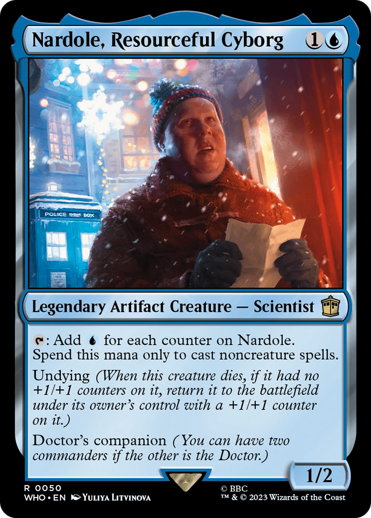 Nardole, Resourceful Cyborg [Doctor Who] | Yard's Games Ltd