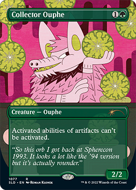 Collector Ouphe (Borderless) [Secret Lair Drop Series] | Yard's Games Ltd