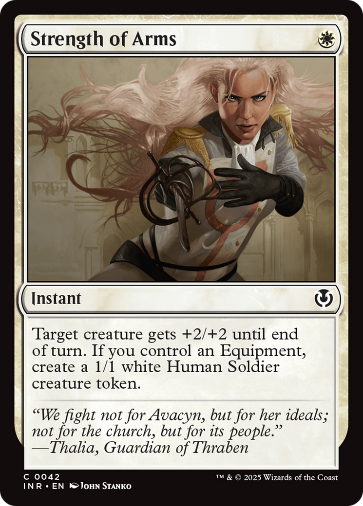 Strength of Arms [Innistrad Remastered] | Yard's Games Ltd