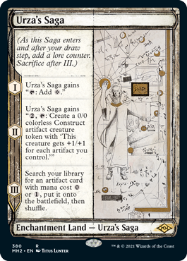 Urza's Saga (Sketch) [Modern Horizons 2] | Yard's Games Ltd