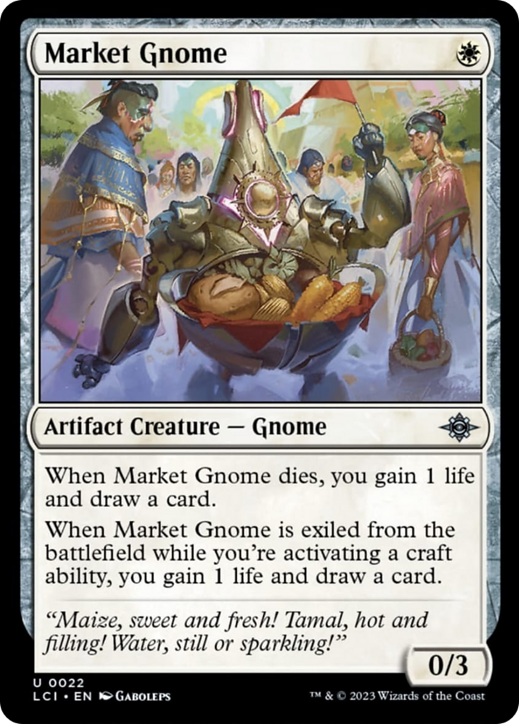 Market Gnome [The Lost Caverns of Ixalan] | Yard's Games Ltd