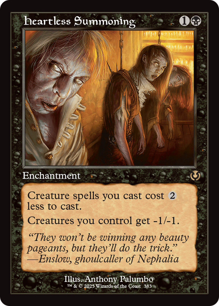 Heartless Summoning (Retro Frame) [Innistrad Remastered] | Yard's Games Ltd