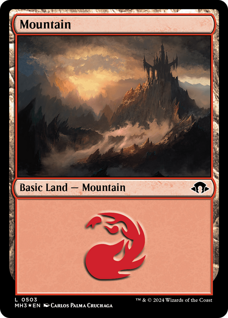 Mountain (0503) (Ripple Foil) [Modern Horizons 3] | Yard's Games Ltd