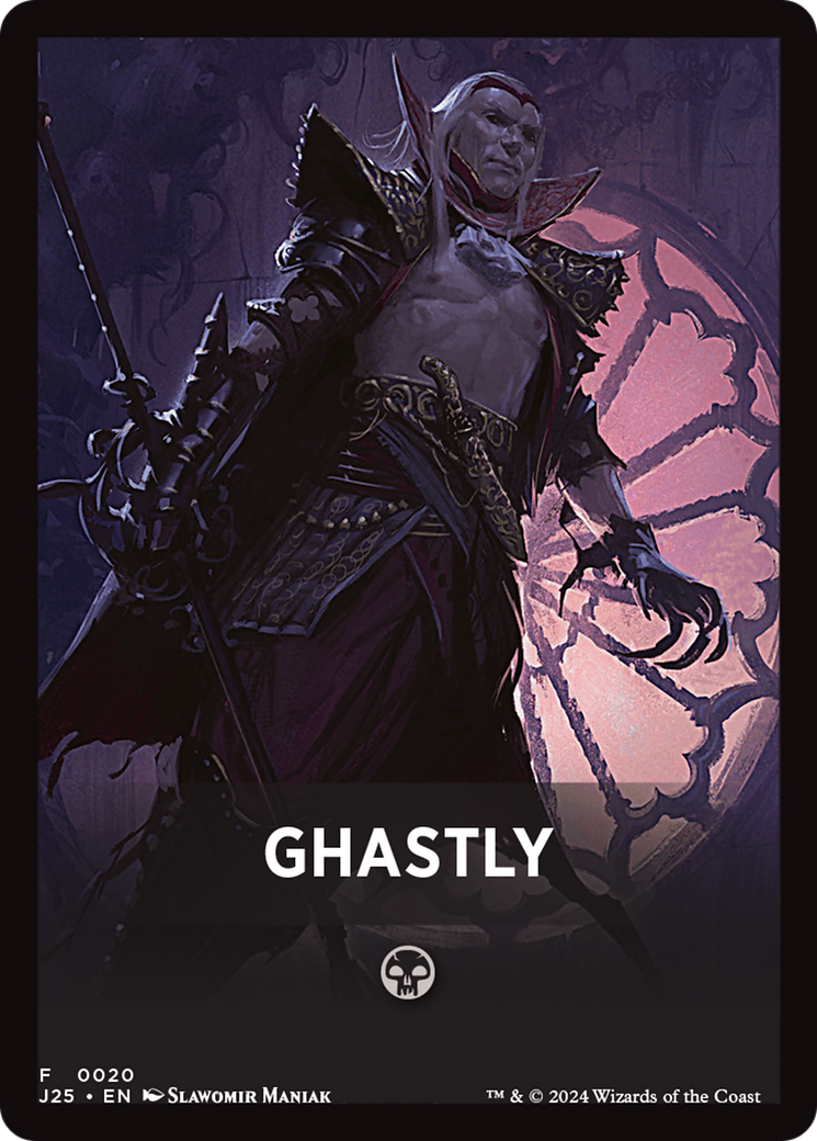 Ghastly Theme Card [Foundations Jumpstart Front Cards] | Yard's Games Ltd