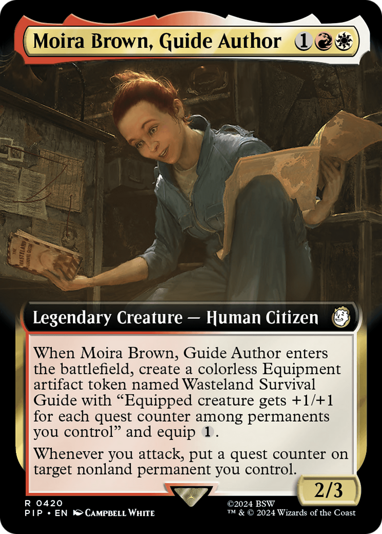 Moira Brown, Guide Author (Extended Art) [Fallout] | Yard's Games Ltd