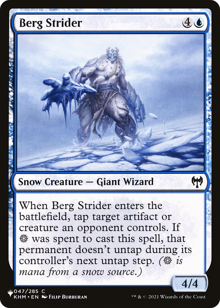 Berg Strider [The List Reprints] | Yard's Games Ltd