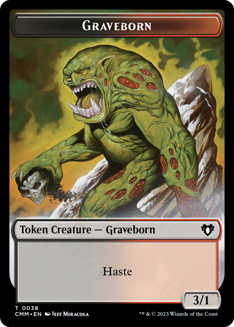 Graveborn Token [Commander Masters Tokens] | Yard's Games Ltd