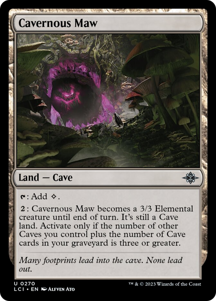 Cavernous Maw [The Lost Caverns of Ixalan] | Yard's Games Ltd