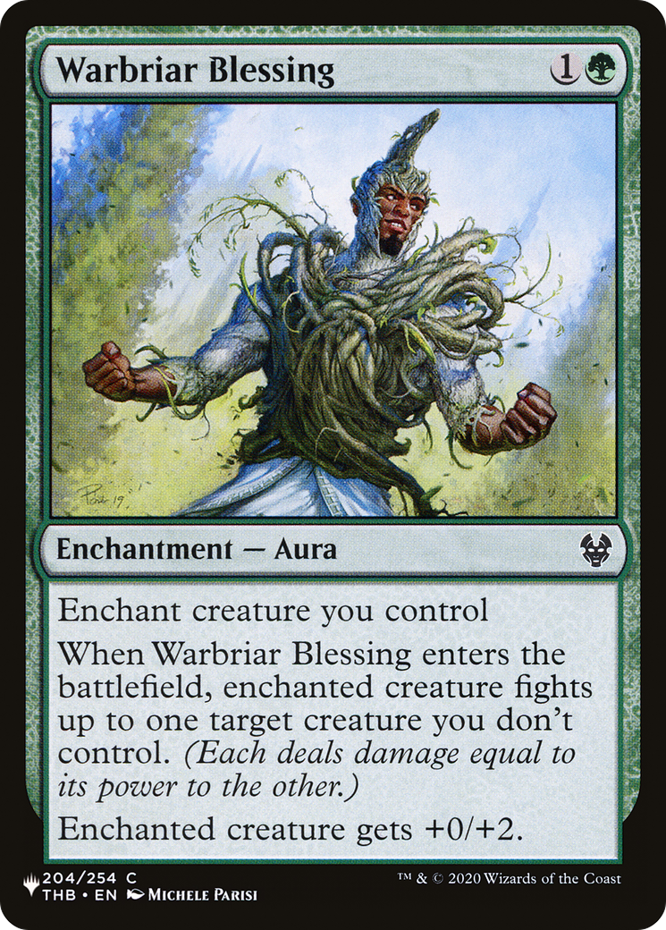 Warbriar Blessing [The List Reprints] | Yard's Games Ltd