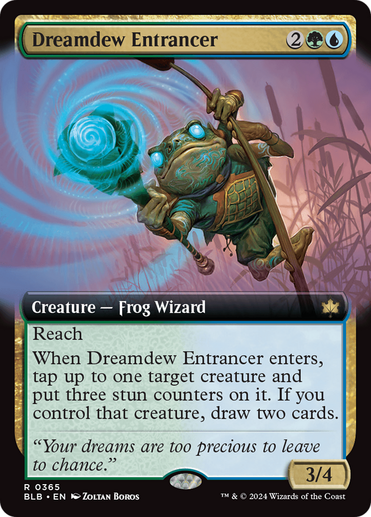 Dreamdew Entrancer (Extended Art) [Bloomburrow] | Yard's Games Ltd