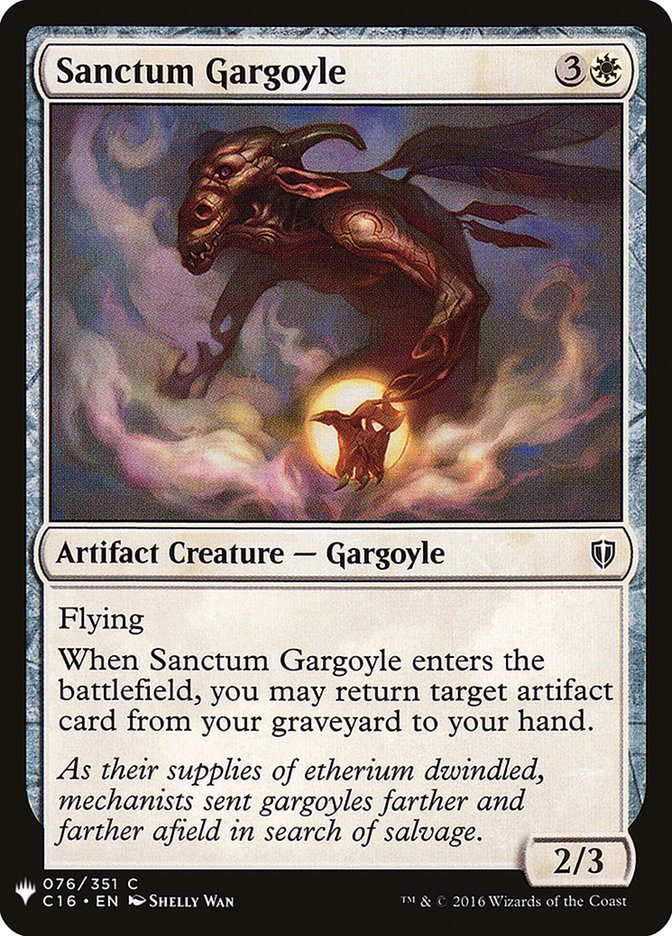 Sanctum Gargoyle [Mystery Booster] | Yard's Games Ltd