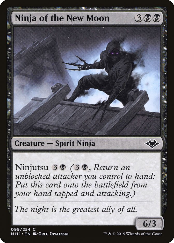 Ninja of the New Moon [Modern Horizons] | Yard's Games Ltd