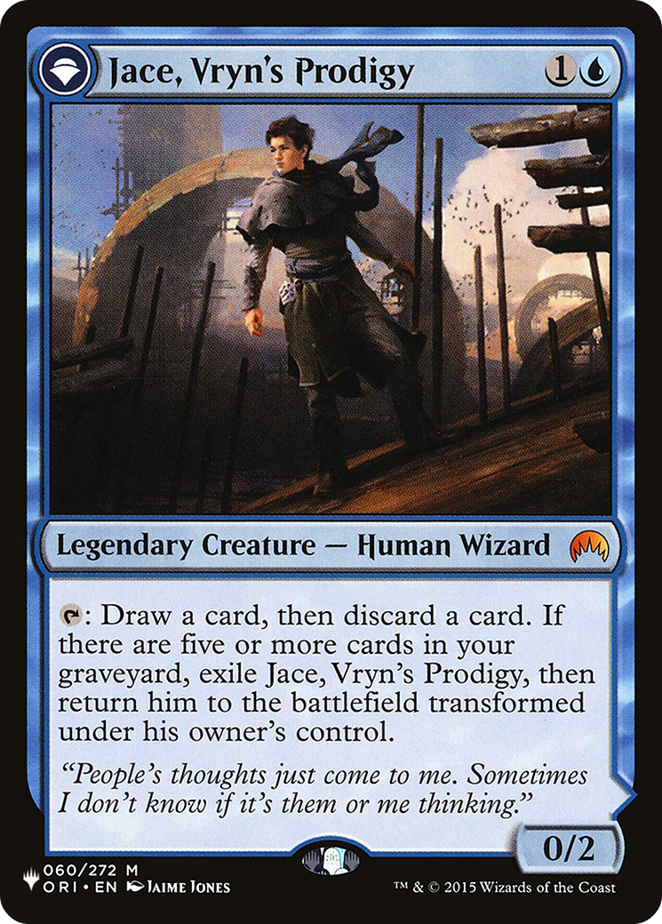 Jace, Vryn's Prodigy // Jace, Telepath Unbound [Secret Lair: From Cute to Brute] | Yard's Games Ltd