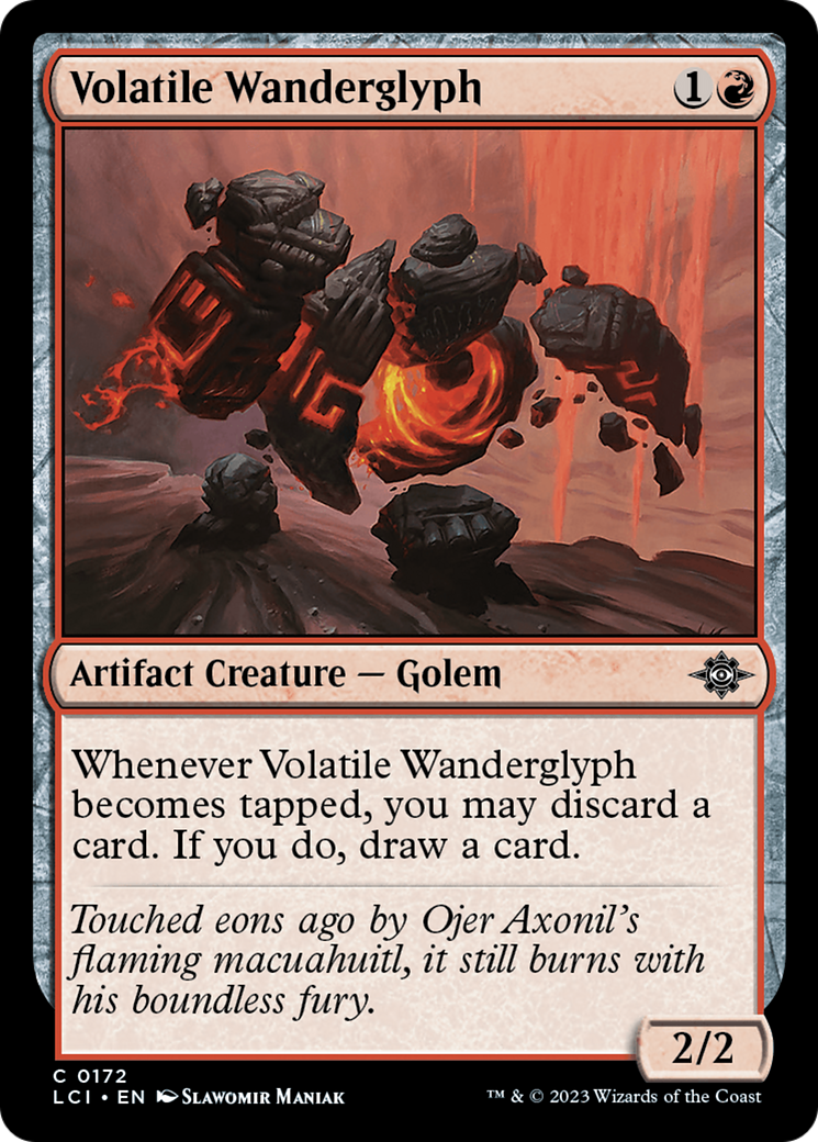 Volatile Wanderglyph [The Lost Caverns of Ixalan] | Yard's Games Ltd