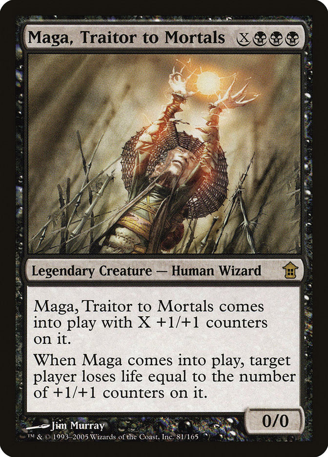 Maga, Traitor to Mortals [Saviors of Kamigawa] | Yard's Games Ltd