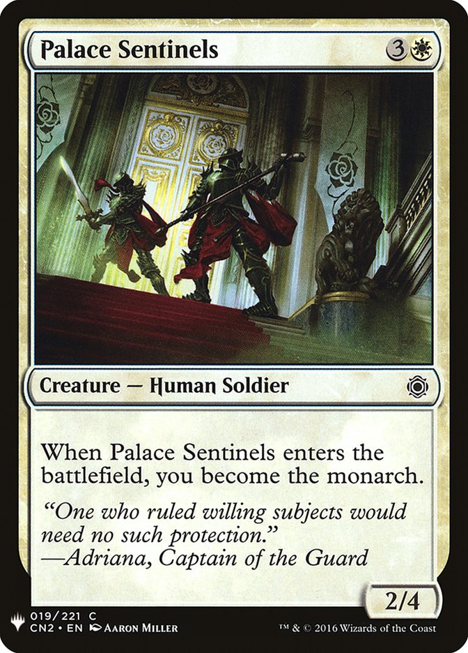 Palace Sentinels [Mystery Booster] | Yard's Games Ltd