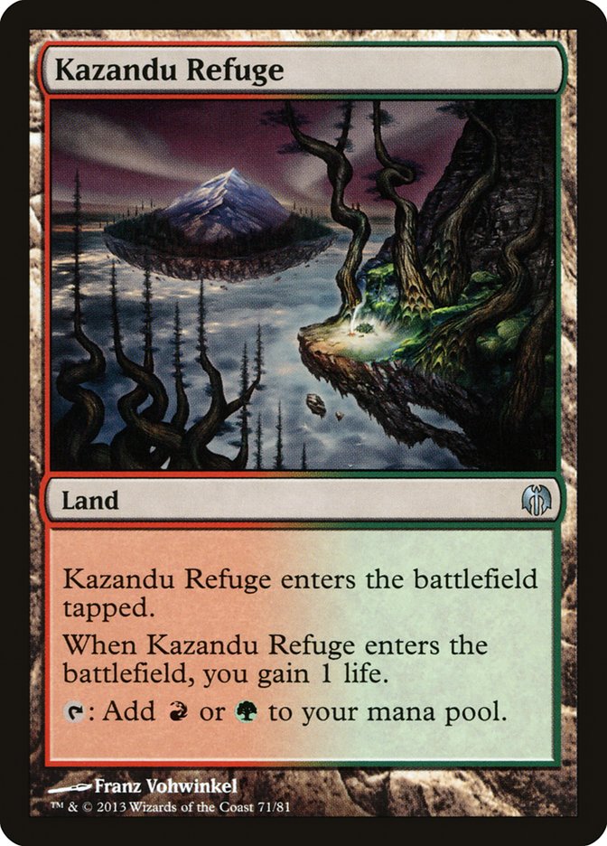 Kazandu Refuge [Duel Decks: Heroes vs. Monsters] | Yard's Games Ltd