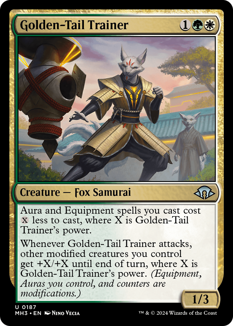 Golden-Tail Trainer [Modern Horizons 3] | Yard's Games Ltd