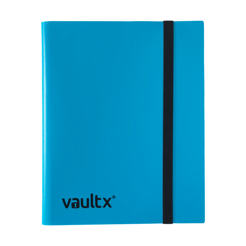 Vault X - 9-Pocket Strap Binder - Blue | Yard's Games Ltd