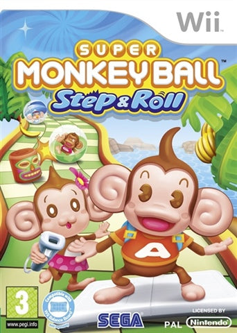 Super Monkey Ball Step & Roll - Wii | Yard's Games Ltd