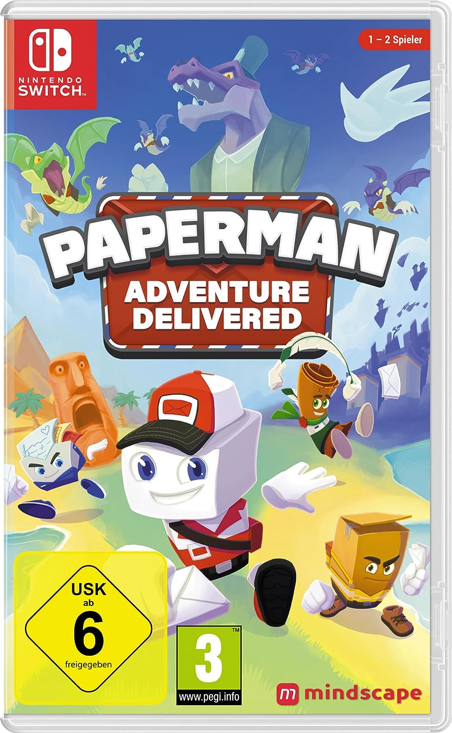 Paperman: Adventure Delivered - Switch [New] | Yard's Games Ltd