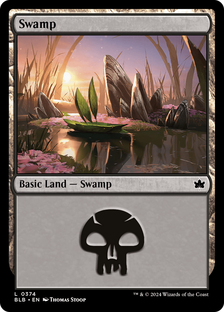 Swamp (0374) [Bloomburrow] | Yard's Games Ltd