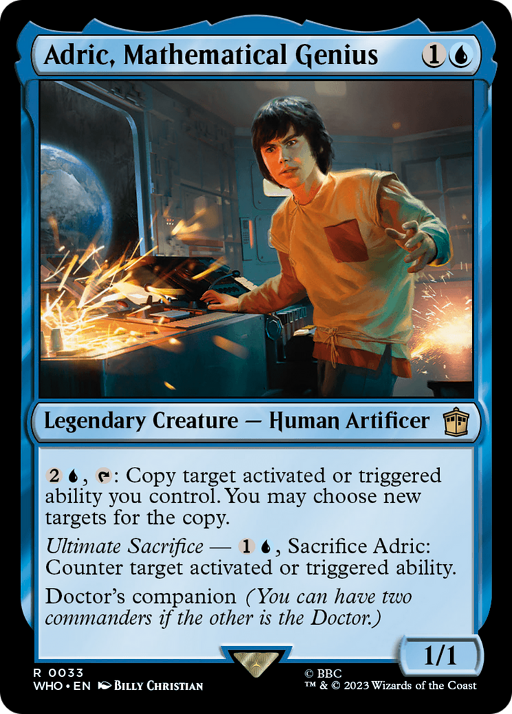 Adric, Mathematical Genius [Doctor Who] | Yard's Games Ltd