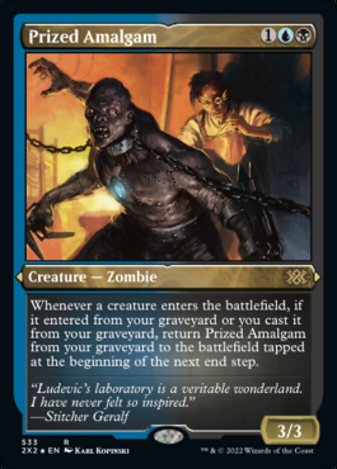 Prized Amalgam (Foil Etched) [Double Masters 2022] | Yard's Games Ltd