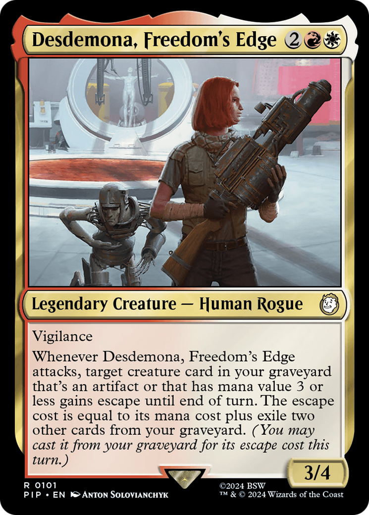 Desdemona, Freedom's Edge [Fallout] | Yard's Games Ltd