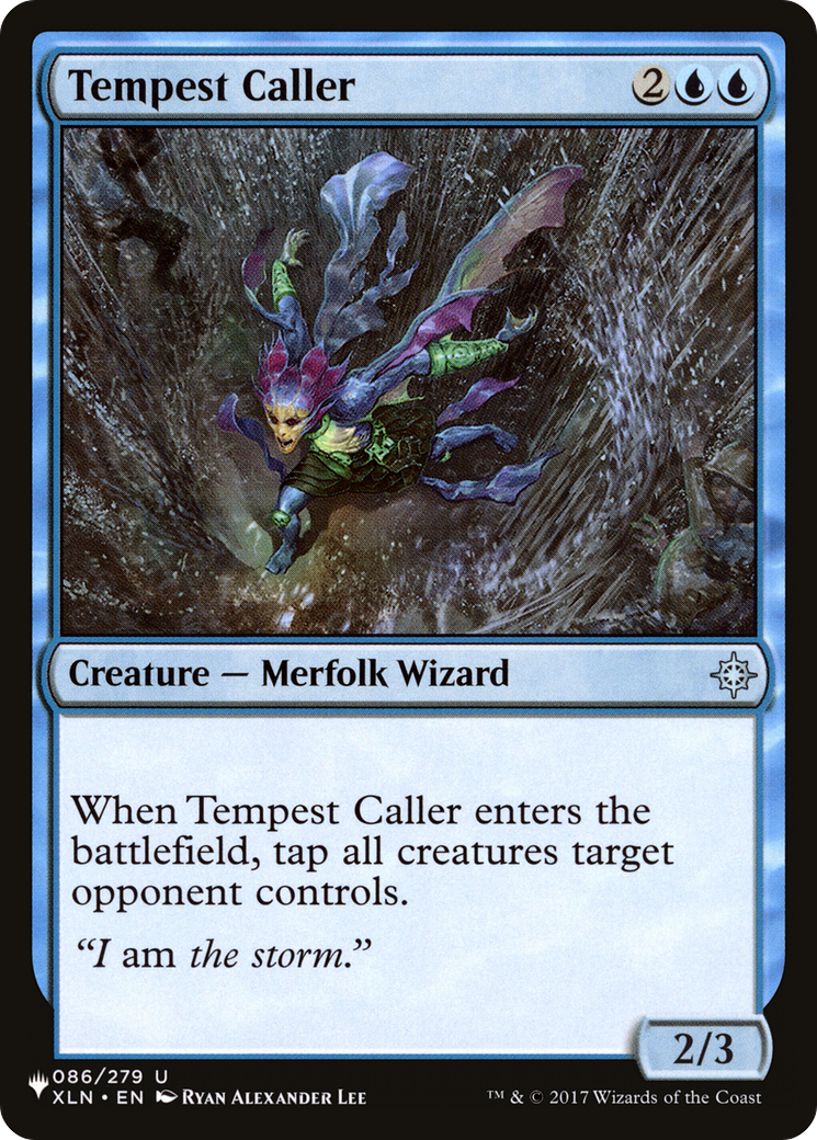 Tempest Caller [The List] | Yard's Games Ltd