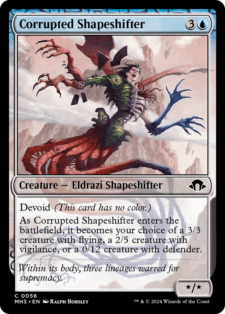 Corrupted Shapeshifter [Modern Horizons 3] | Yard's Games Ltd