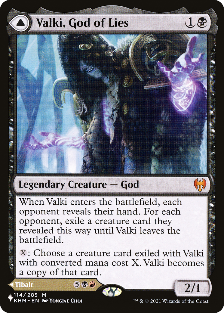 Valki, God of Lies // Tibalt, Cosmic Impostor [Secret Lair: From Cute to Brute] | Yard's Games Ltd