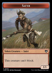 Eldrazi Scion // Satyr Double-Sided Token [Commander Masters Tokens] | Yard's Games Ltd