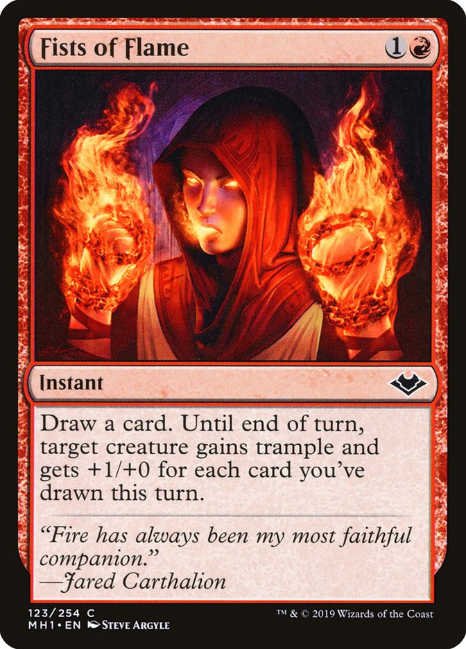 Fists of Flame [Modern Horizons] | Yard's Games Ltd