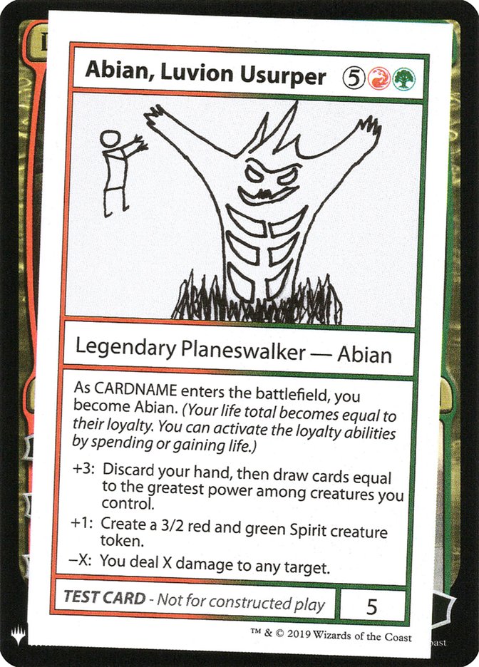 Abian, Luvion Usurper [Mystery Booster Playtest Cards] | Yard's Games Ltd