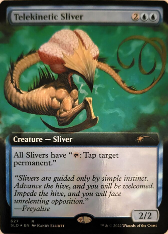 Telekinetic Sliver (Extended Art) [Secret Lair Drop Promos] | Yard's Games Ltd