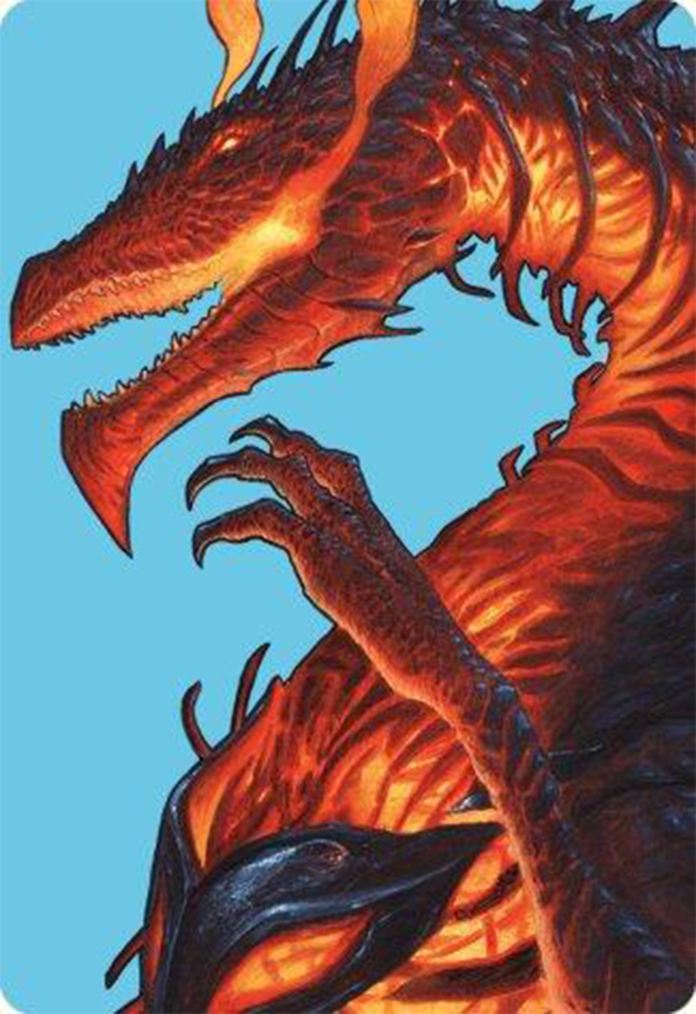 Herigast, Erupting Nullkite Art Card [Modern Horizons 3 Art Series] | Yard's Games Ltd