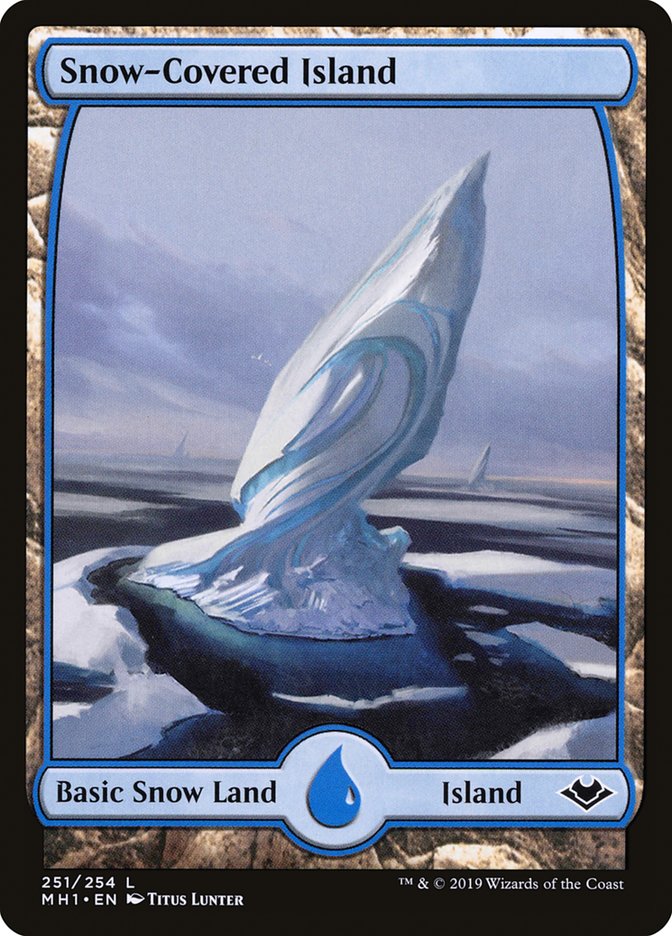 Snow-Covered Island [Modern Horizons] | Yard's Games Ltd