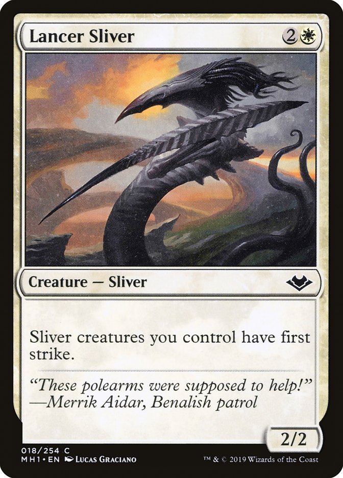 Lancer Sliver [Modern Horizons] | Yard's Games Ltd