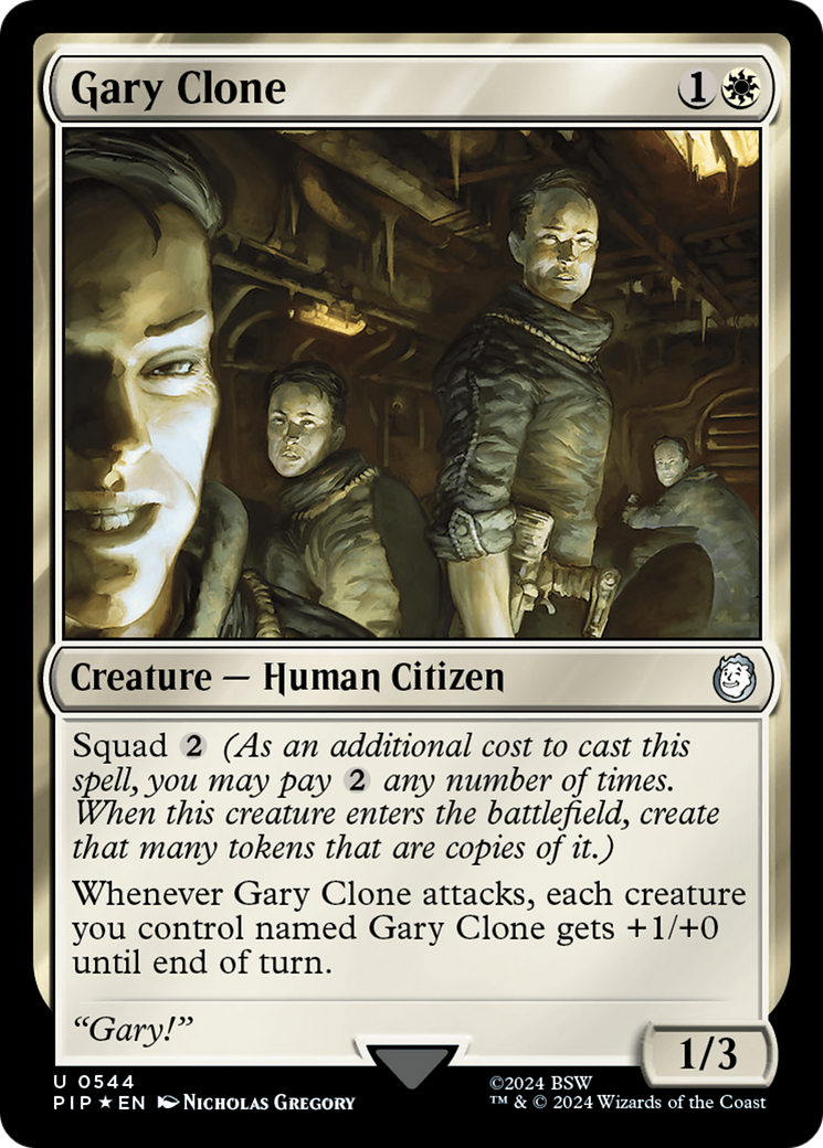 Gary Clone (Surge Foil) [Fallout] | Yard's Games Ltd