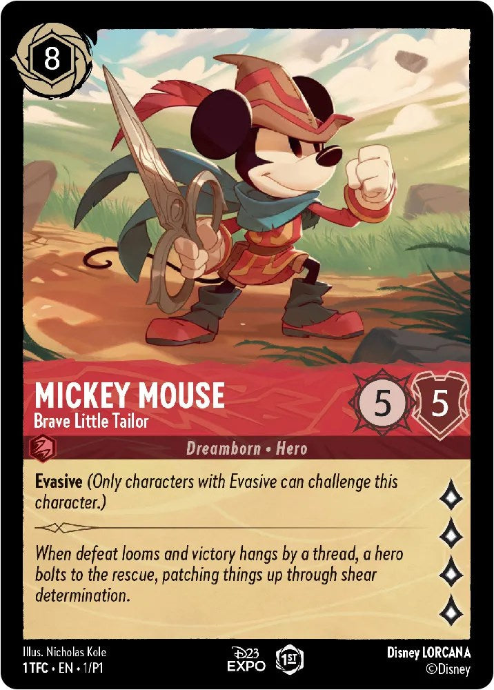 Mickey Mouse (1) [D23 Promos] | Yard's Games Ltd