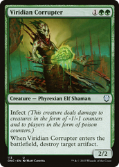 Viridian Corrupter [Phyrexia: All Will Be One Commander] | Yard's Games Ltd