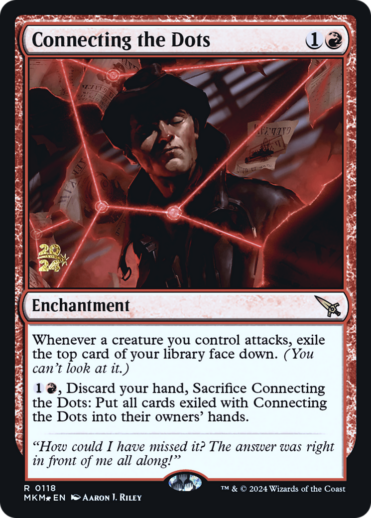 Connecting the Dots [Murders at Karlov Manor Prerelease Promos] | Yard's Games Ltd