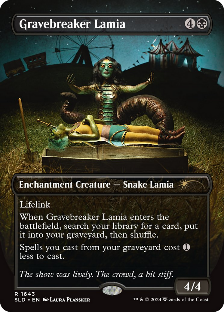 Gravebreaker Lamia (Rainbow Foil) [Secret Lair Drop Series] | Yard's Games Ltd