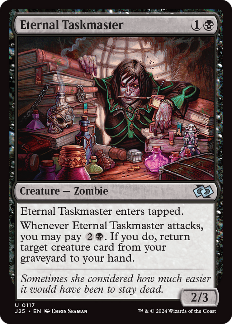 Eternal Taskmaster [Foundations Jumpstart] | Yard's Games Ltd