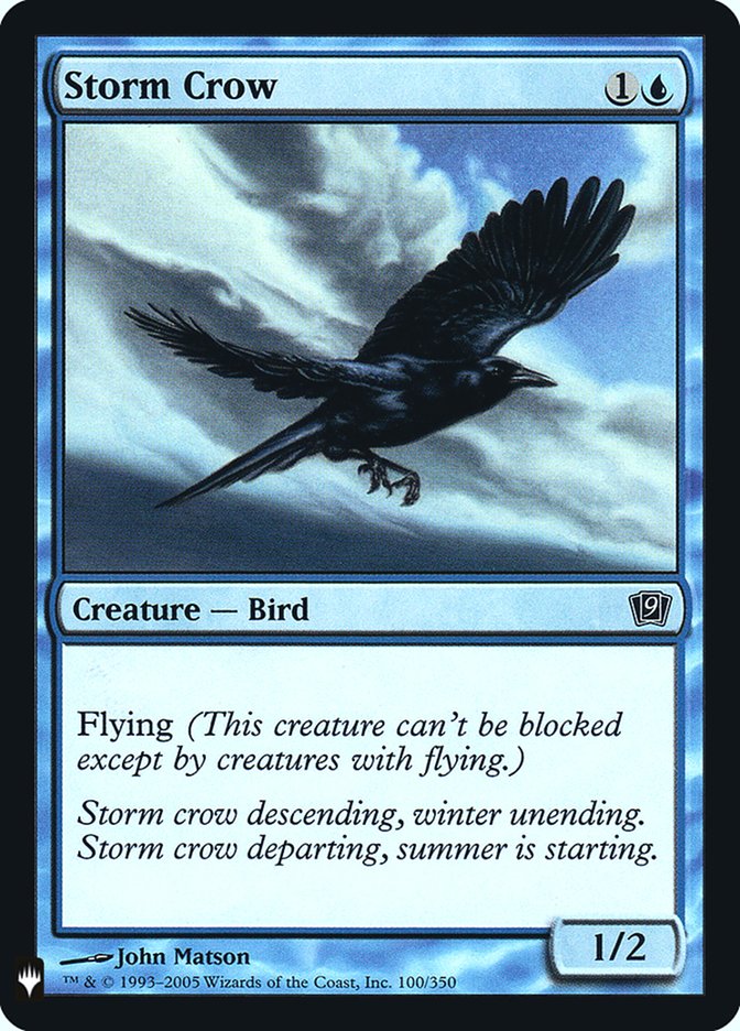 Storm Crow [Mystery Booster] | Yard's Games Ltd