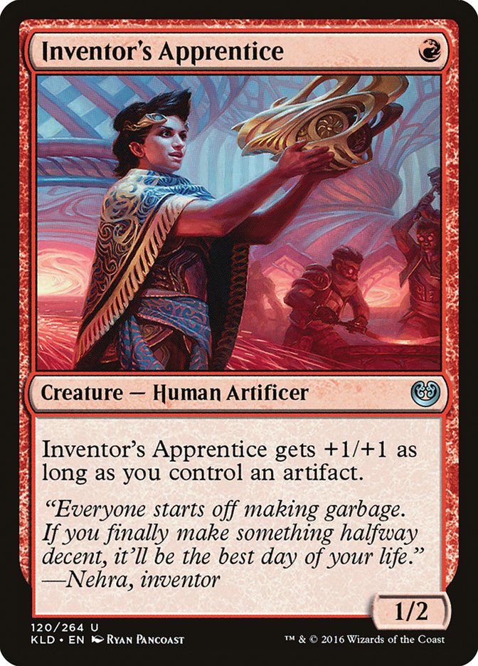 Inventor's Apprentice [Kaladesh] | Yard's Games Ltd