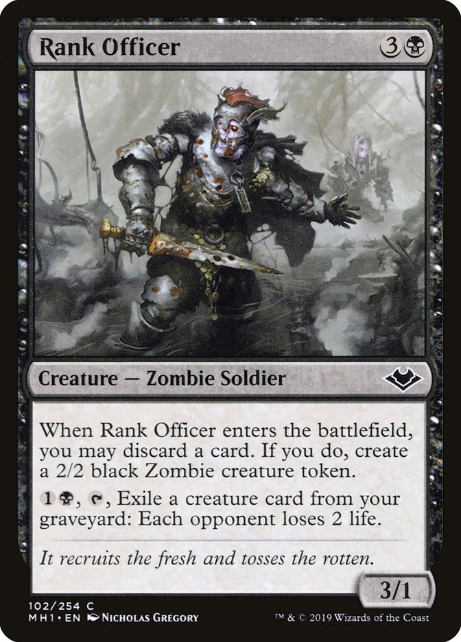 Rank Officer [Modern Horizons] | Yard's Games Ltd