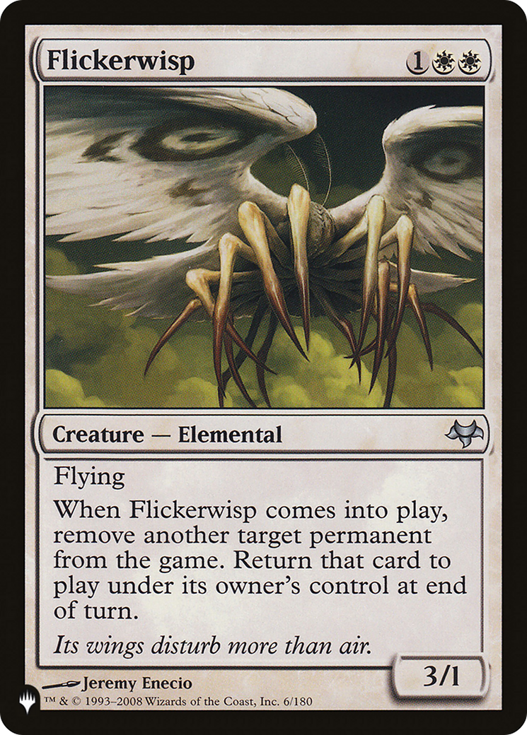 Flickerwisp [The List] | Yard's Games Ltd